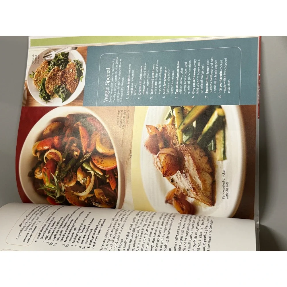 Diabetic Living‎ Holiday Cookbook Recipes Healthy Meals Desserts